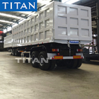 TITAN 2 axles 50 / 60 / 70ton  tipper trailer Dump Truck Trailer supplier