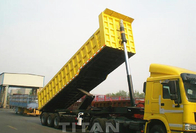 3 axles 30 cubic meter tipper semi trailer Dump Truck Trailer supplier