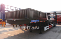 TITAN 2 axle low loader truck semi trailer lowbed truck for sale supplier