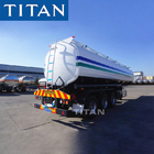 Titan 42000 Liters Fuel Tanker Trailer 3 Axles Palm Oil Tanker Trailer supplier