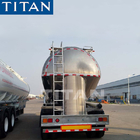 Titan Food Grade 42 Cbm Aluminium Wheat Flour Bulk Tanker Semi Trailer supplier