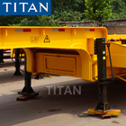 TITAN 120t Detachable Gooseneck Deck Semitrailer Goose Neck Trailer supplier