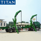 TITAN 20 and 40ft container side loader self-loading trailer manufactures supplier