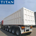TITAN 5 axles heavy duty tipper semi trailer supplier