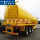 TITAN Diesel and Gasoline Tank Semi Trailer 40000 Liter Volume supplier