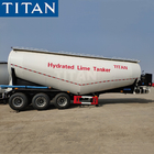 TITAN 45 cubic meters cement bulker transporters trailer for sale supplier