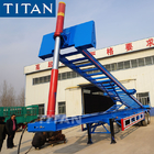 TITAN 20/40ft container tipping dump trailer chassis for sale supplier