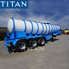 TITAN 98% sulphuric acid chemical transport tanker trailer for sale supplier