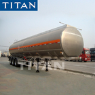 TITAN 45000 50000 liters aluminum fuel box tank trailer price supplier