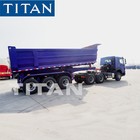TITAN 3 axle 35 Cubic Meters tractor tipper Dumper Trailer price supplier