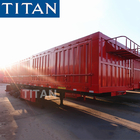 Tri-axle fences trailer 50 tons Side wall semi trailer-TITAN Vehicle supplier