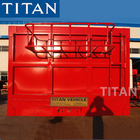 Tri-axle fences trailer 50 tons Side wall semi trailer-TITAN Vehicle supplier