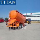 Silo cement tanker trailer 32tn with compressor-TITAN VEHICLE supplier