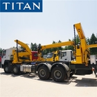 37 Ton 20ft Right Hand Container Side Loader Truck supplier
