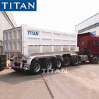 Tri Axle 40 Ton Heavy Duty Rock Dump Truck Trailer supplier