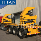 37 Ton 20ft Right Hand Self Loading Container Trailer for Sale supplier