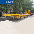 2 axle 40 Tons Semi Low Loader Low Bed Trailer for Sale in Africa supplier