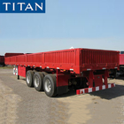 Heavy Duty Tri Axle 50 Tons Side Panel Cargo Sidewall Semi Trailer supplier