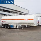 Carbon Steel 45000 Liters Fuel Tank Semi Trailer Truck for Ghana supplier