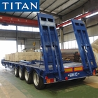 4 Axle Low Loader Truck 120 Ton Lowbeds for Sale in Nigeria supplier