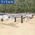 Shipping Container Transport Trailer , Used Container Chassis for Sale supplier