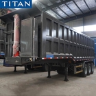 3 Axle Grain New Semi Tipper Tractor Tipping Trailers for Sale supplier