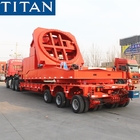 Types of Wind Blade Windmill Turbine Tower Transporter Trailers supplier