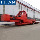 4 Line 8 Axle Windmill Rotor Blade Transport Trailer for Sale supplier