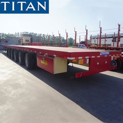 62m Telescopic Trailer Extendable Semi Trailer for Windmill Blade Transportation supplier