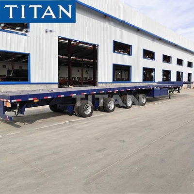 4 Axle Extendable Trailer 58M Wind Blade Turbine Transport Telescopic Trailer