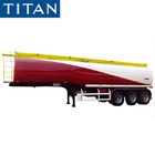 Tri Axle 50000L China Diesel Fuel Tanker Trailer for Sale in Ghana supplier
