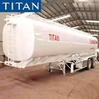2 Axle 40000 Liters Fuel Tanker Truck Trailer for Sale in Senegal supplier