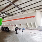 Tri Axle 45000 Liters Aluminum Tanker Trailer for Sale with Best Price supplier