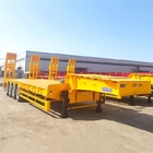4 Axle Low Loader 100Ton Low Bed Truck Trailer for Sale in Nigeria supplier
