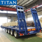 4 Axle 100Ton Excavator Lowbed Semi Trailer for Sale Manufacturers supplier