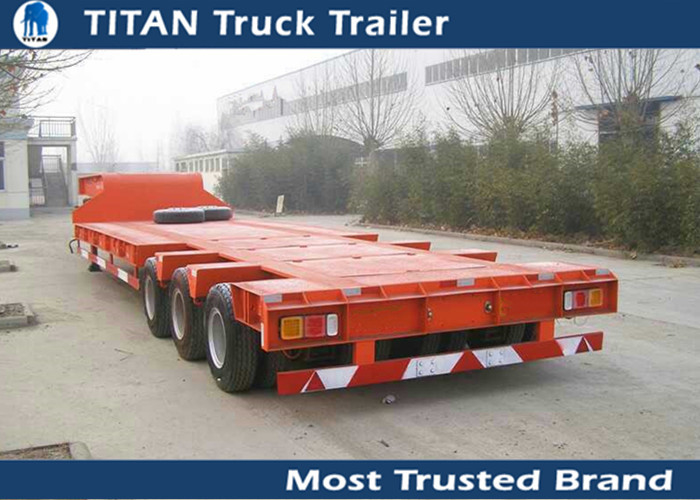 Customized Steel HG60 heavy duty utility trailer 100 - 150 ton 3 lines 6 axles supplier