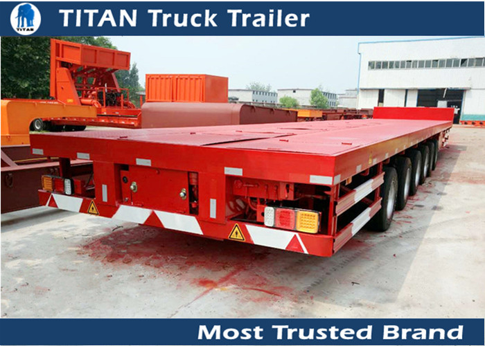 Overlength 43m long Hauling Wind Turbines Extendable Blade Trailers 40 - 80 tons supplier
