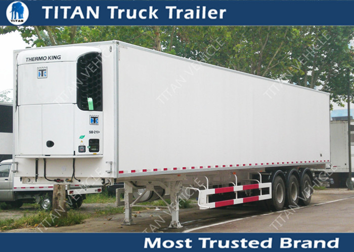 Thermo King 20ft 40ft 53ft mobile refrigerated trailer truck / cooler trailer supplier