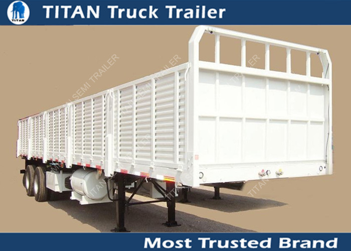 Large Load Capacity Flatbed Semi Trailer supplier