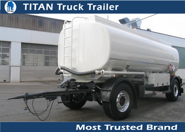 Large capacity Custom fuel tanker Drawbar Trailer with exchangeable king pin supplier