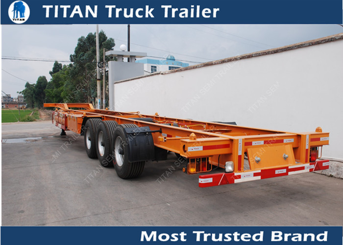 Tri - Axle Container Trailer Chassis supplier