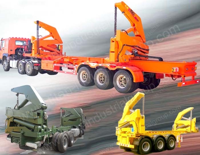 40 ft container Side Loader Trailer self loading container semi trailer supplier