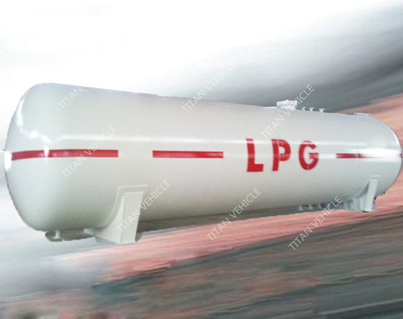 LPG GAS storage tank 10000L lpg Tanker Trailer skid mounted filling station TITAN supplier