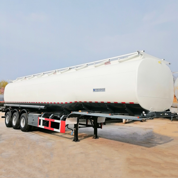 TITAN 42000/45000 Liters Petrol Lorry Tanker Trailer for Sale Fuel Tanker Trailer with Best Price supplier