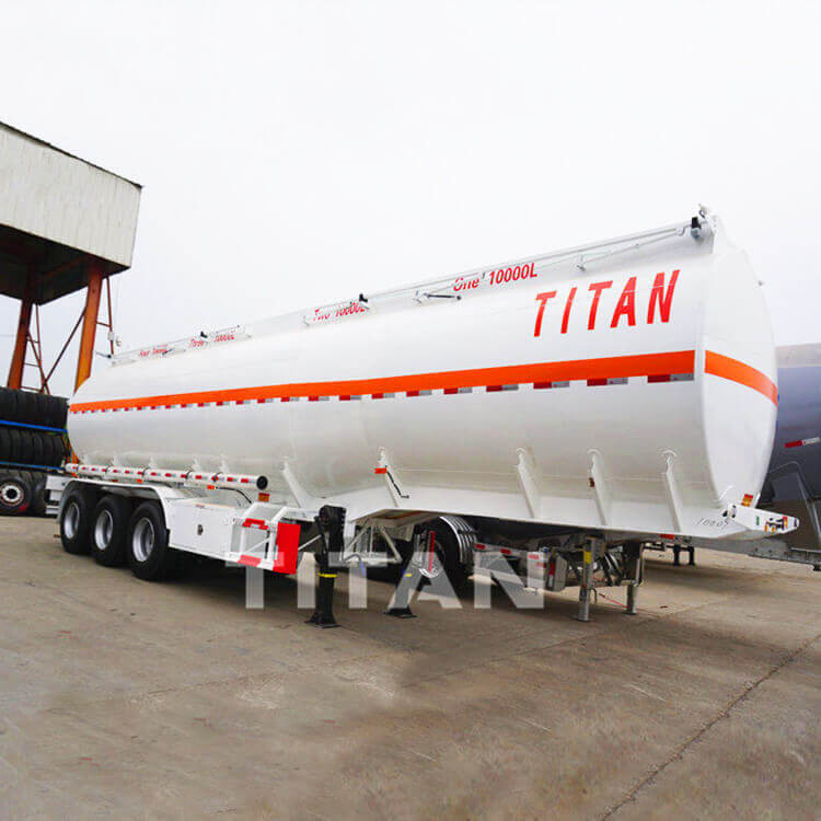 TITAN 30000-50000 Fuel Tanker Diesel/Petrol/Gasoline Tanker Trailer 1-7 Compartments for Sale in Zimbabwe supplier
