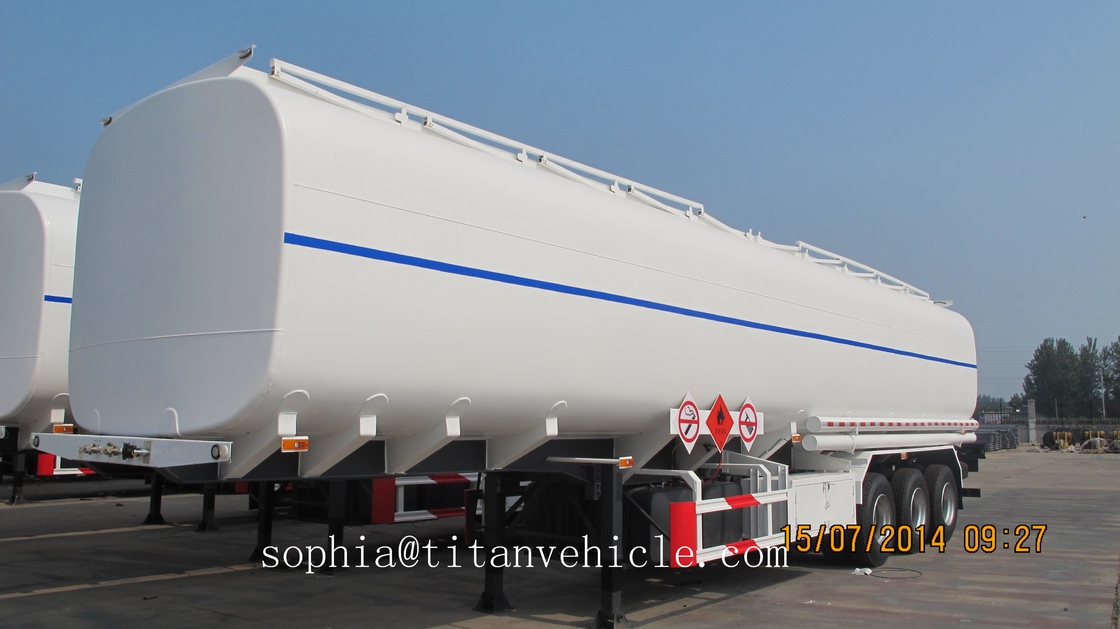 60000 liters  Fuel Tanker Trailer  | Titan Vehicle supplier