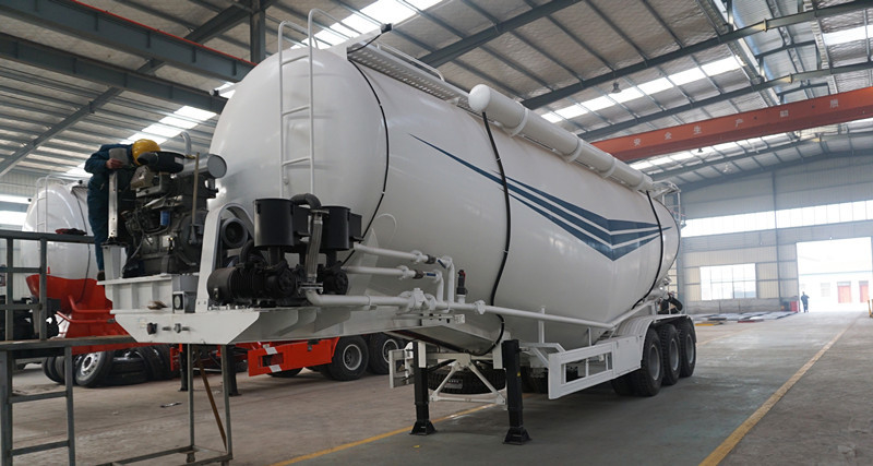 3 axle 50cbm 60T Powder cement tank trailer | Titan Vehicle supplier