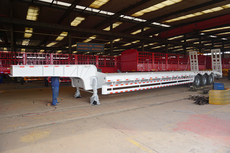Low loader semi trailer    | Titan Vehicle Co.,Ltd supplier
