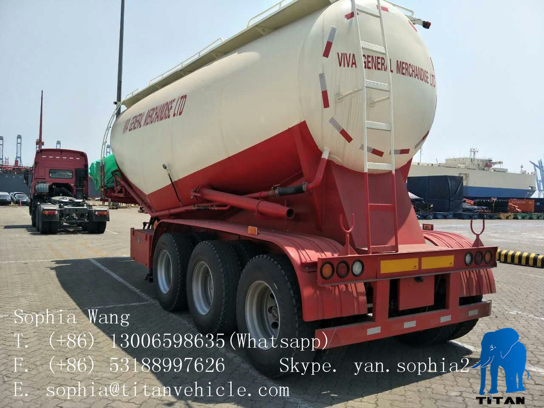 Dry bulk trailer manufacturers for sale  | Titan Veihicle supplier
