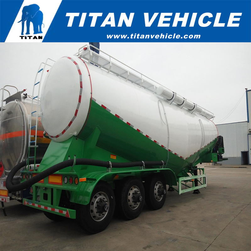 buy tri-axle dry bulk cement tank semi trailer | shandongTitan Vehicle company supplier
